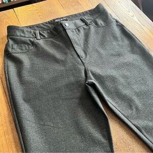 LG DKNY Dark Grey Heather Stretch Pant